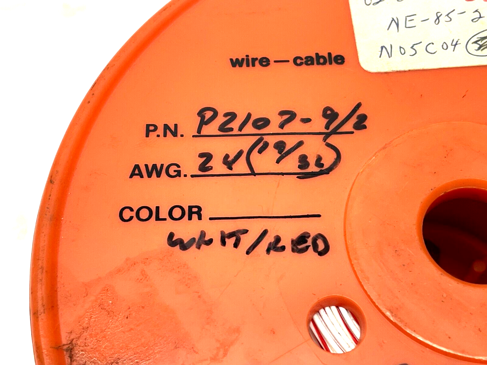 Pyttronic Industries P2107-9/2 Hook-Up Wire 24AWG 1LB SPOOL - Maverick Industrial Sales