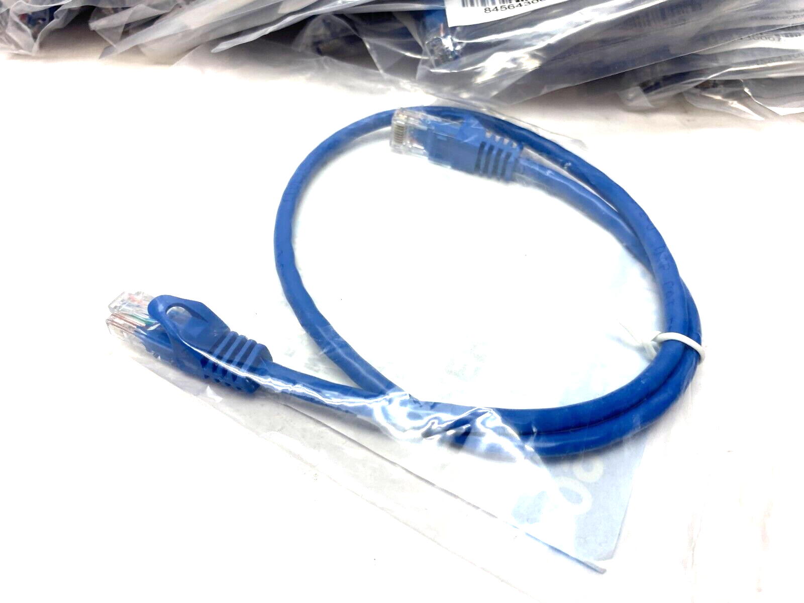 Vertical Cable 092-589/2BL Snagless Ethernet Patch Cable CAT5e 2' LOT OF 29 - Maverick Industrial Sales