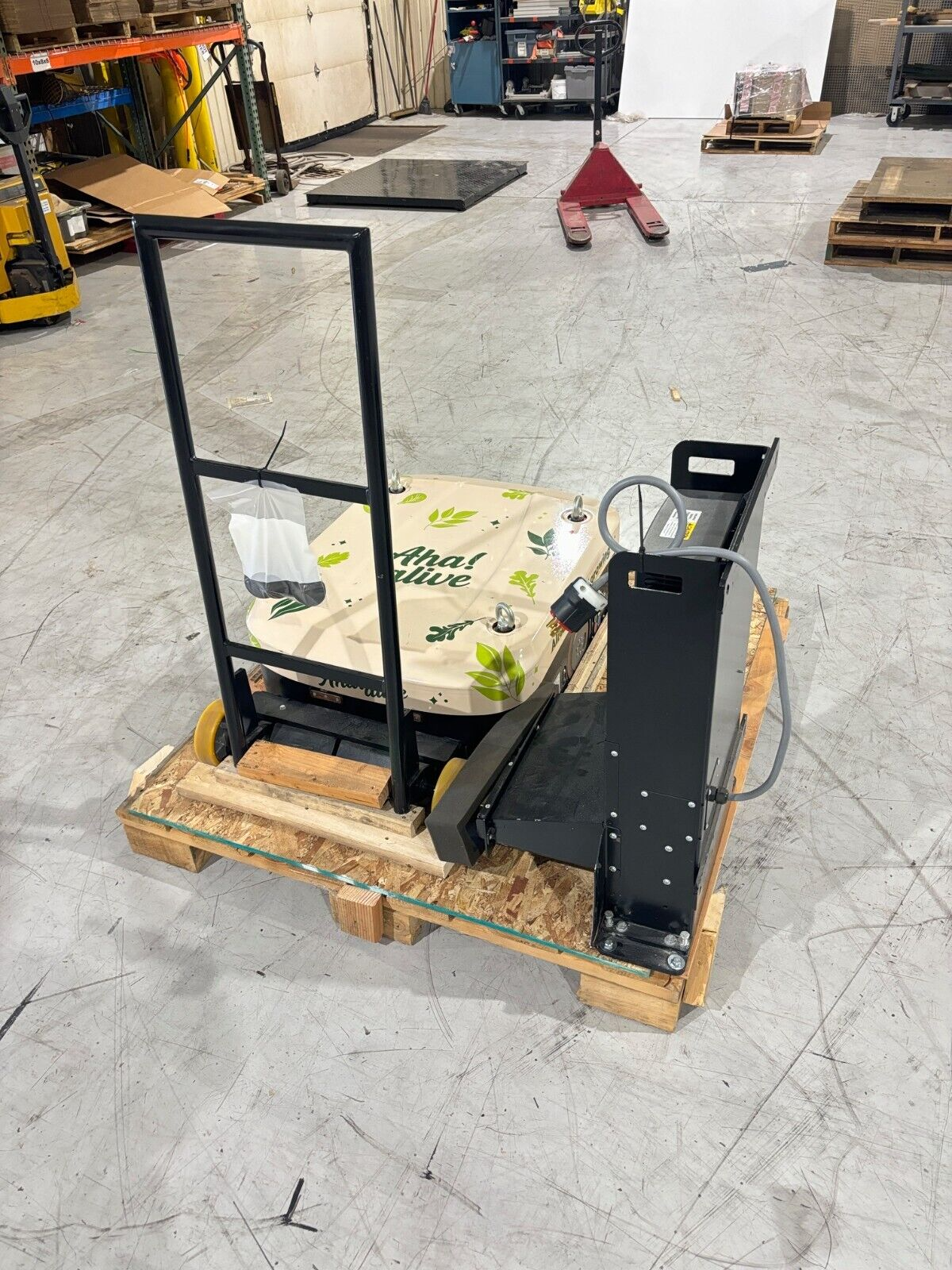 Grenzebach L1200-Li AGV, Automated Guided Vehicle with Ecotec Charger, (2020) - Maverick Industrial Sales