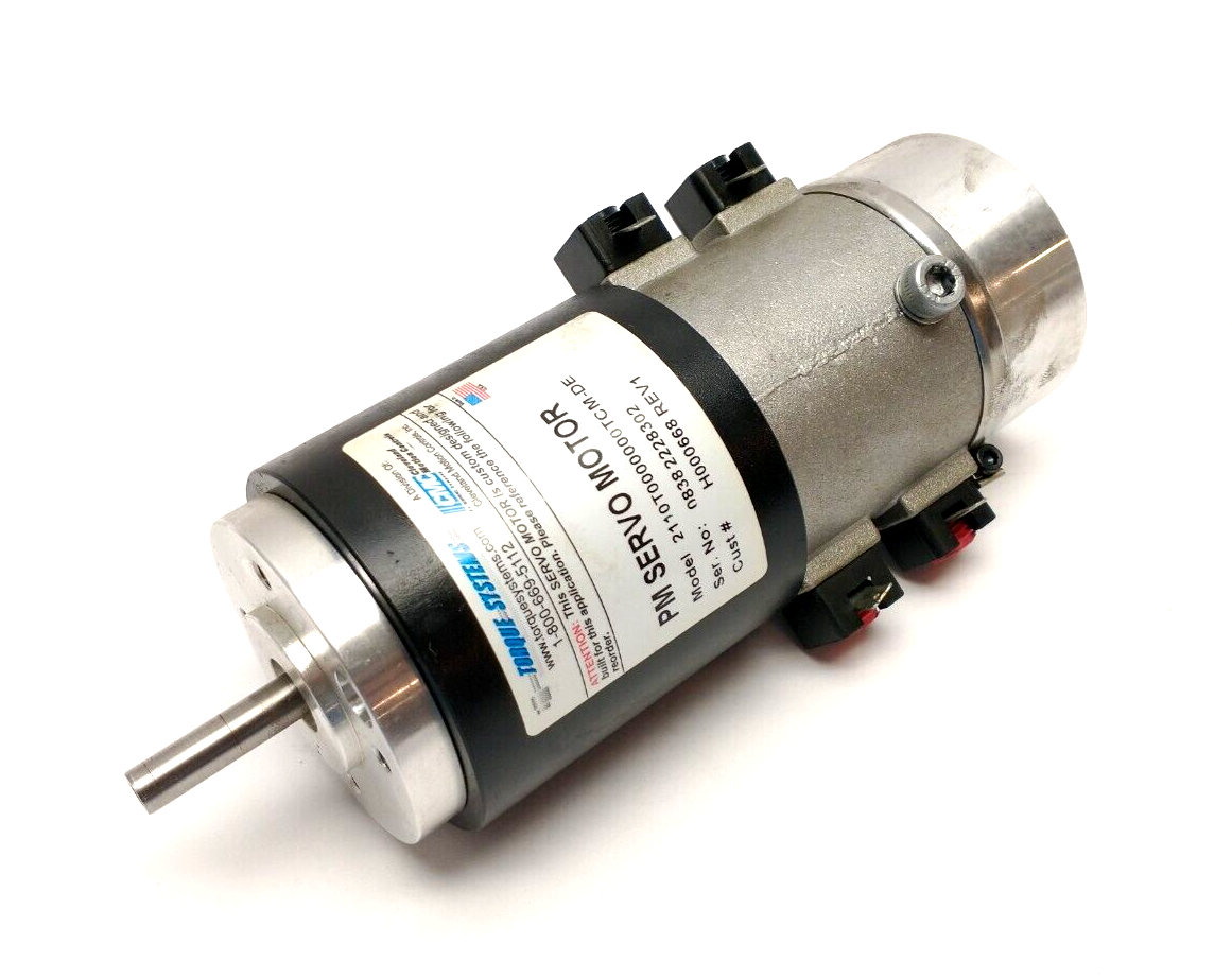 2110T0000000TCM-DE | CMC Torque Systems PM Servo Motor, Sheffield Discovery III - Used - Maverick Industrial Sales