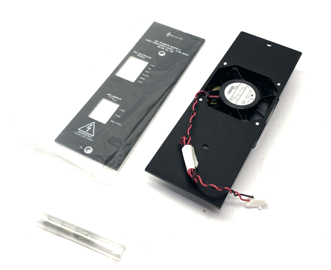 Delta Tau 100V-120V/200V-240V 2.9A AC Power Supply Front & Rear Cover Kit w/Fan - New Other - Maverick Industrial Sales