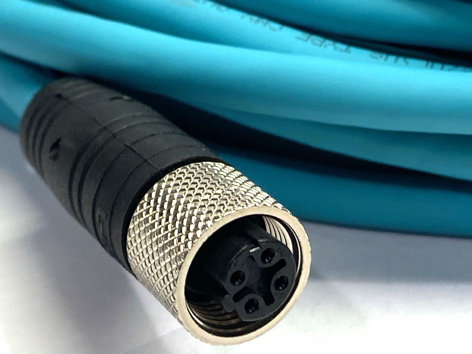 L-Com TRG506-T4T-10M Double-Ended M12 to RJ45 Connector Cordset 10m - Maverick Industrial Sales