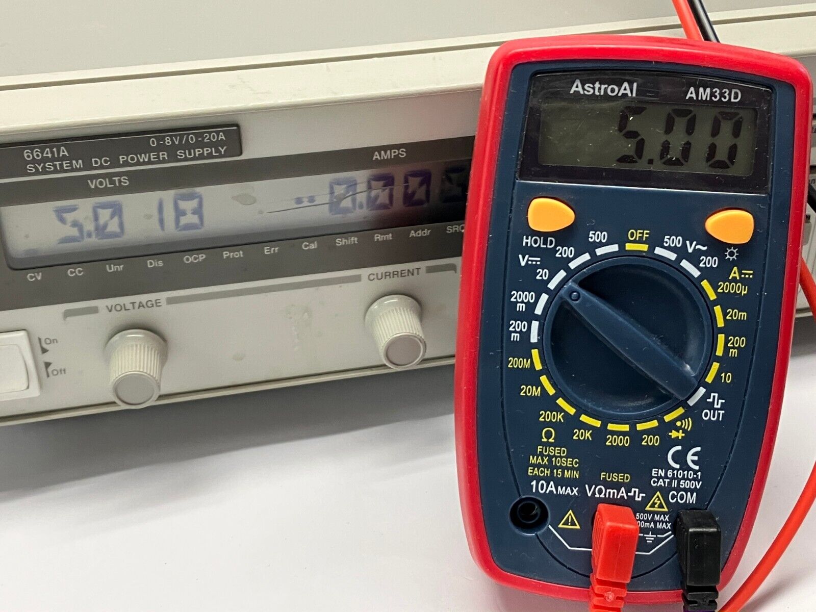 Agilent 6641A DC Power Supply 0-8V 0-20A - Maverick Industrial Sales