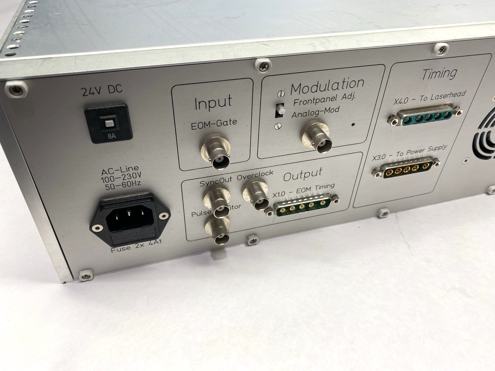 Coherent Kaiserslautern 1268423 GmbH HV Laser Power Supply EOM Model - Maverick Industrial Sales