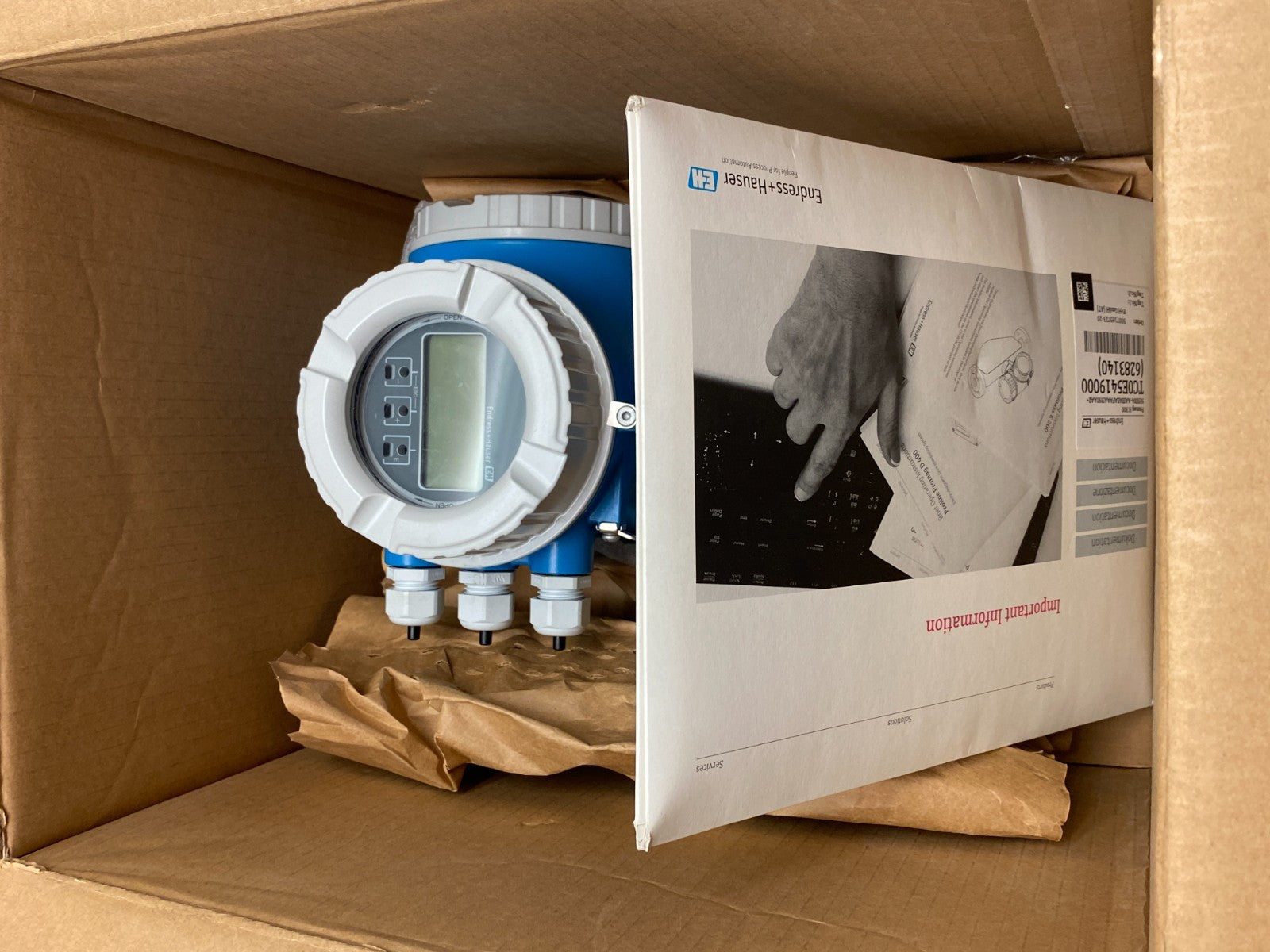 Endress+Hauser 5H3B04-DHK2/101 Promag Proline H 300 Electromagnetic Flowmeter - Maverick Industrial Sales