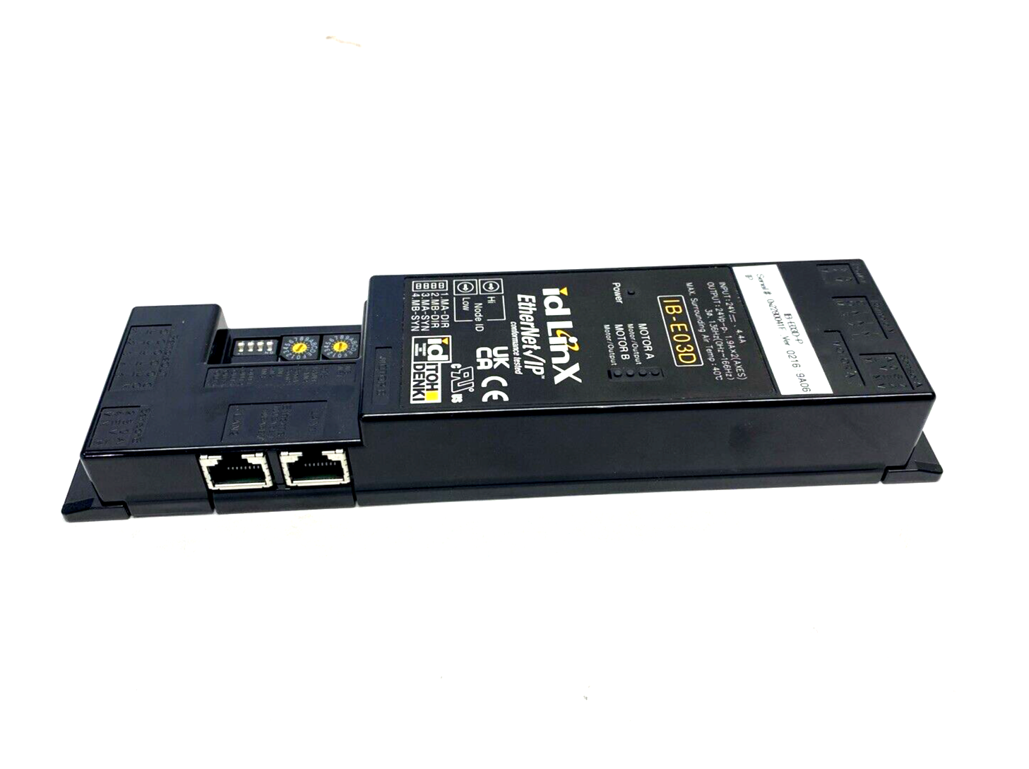 Itoh Denki IB-E03D-P Brushless DC Motorized Drive Roller Controller IB-E03D - Maverick Industrial Sales
