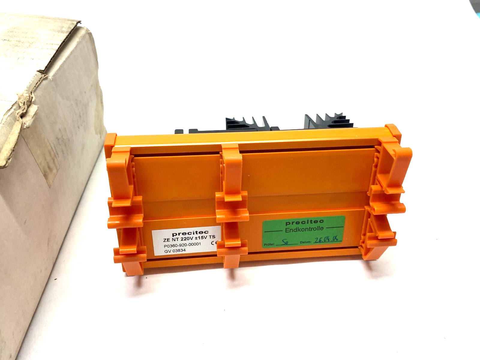 Precitec P0360-920-00001 Power Supply DIN Rail Mount ZE NT 220V ±15V TS - Maverick Industrial Sales