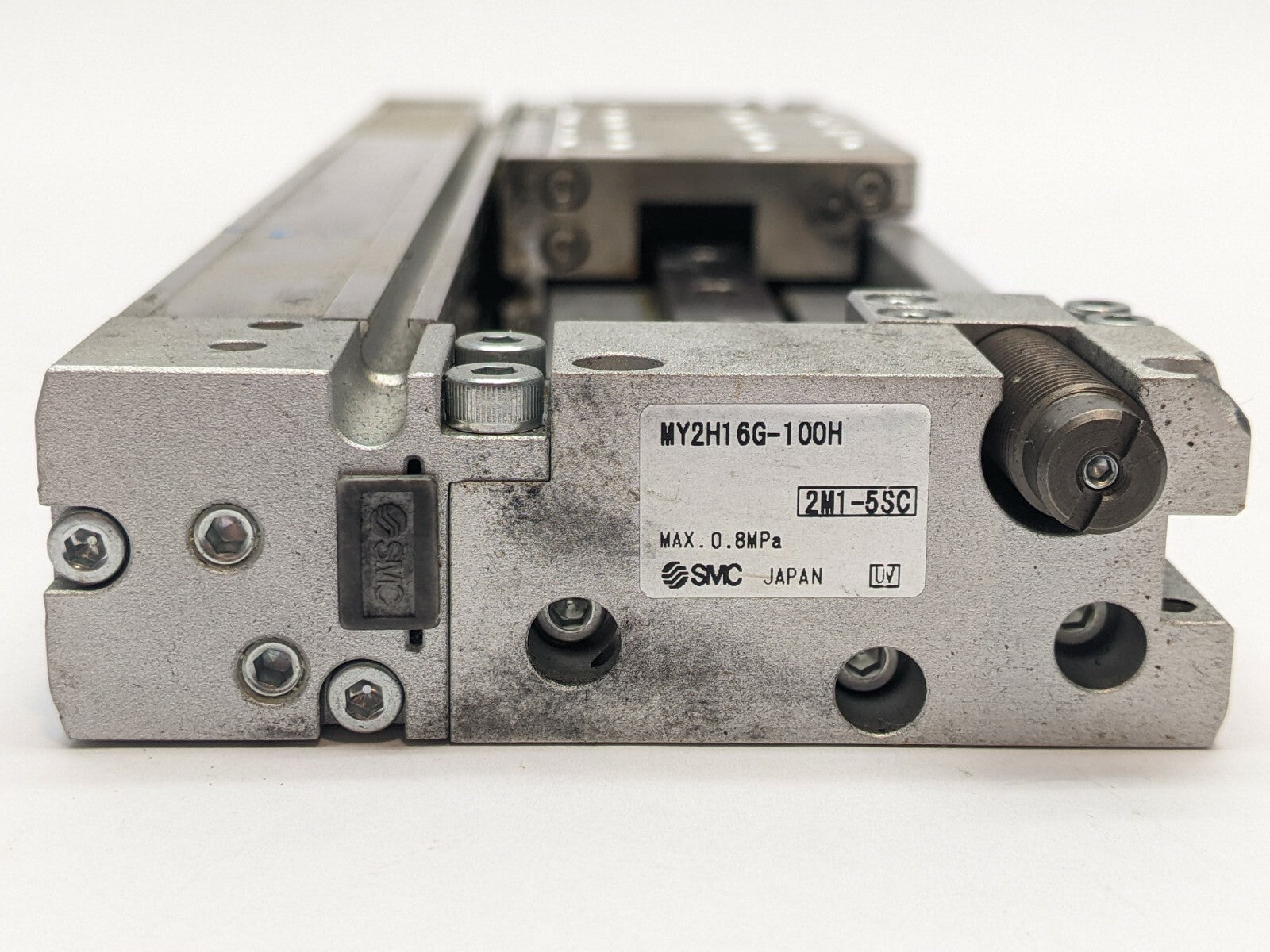 SMC MY2H16G-100H Rodless Cylinder 16mm Bore 100mm Stroke - Maverick Industrial Sales