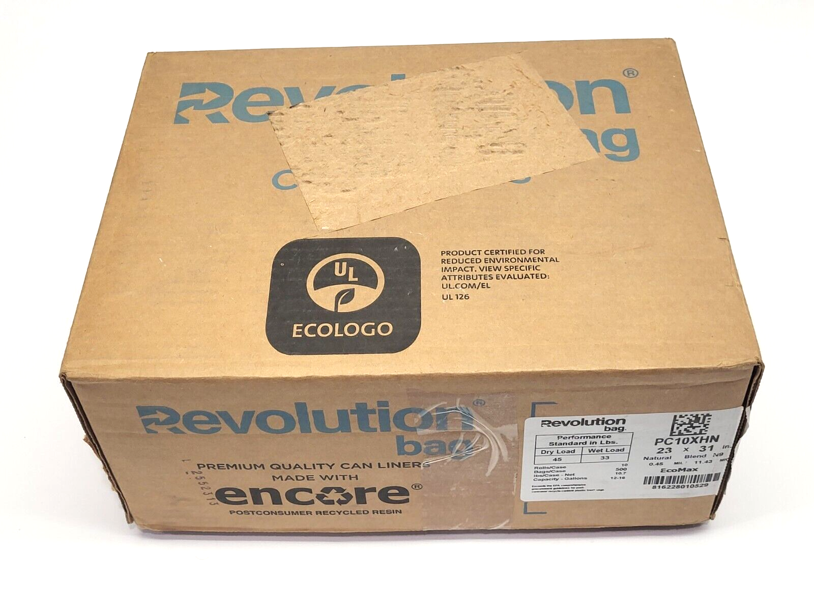 Revolution Bag PC10XHN Premium Quality Can Liners 12-16 Gal 23 x 31 PACK OF 10 - Maverick Industrial Sales