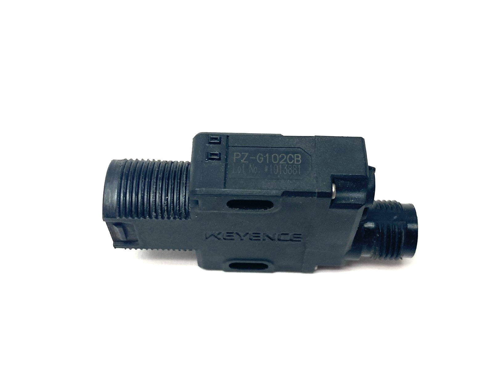 Keyence PZ-G102CB Reflective Photoelectric Sensor, Thread Mount, M12 Connector - Maverick Industrial Sales