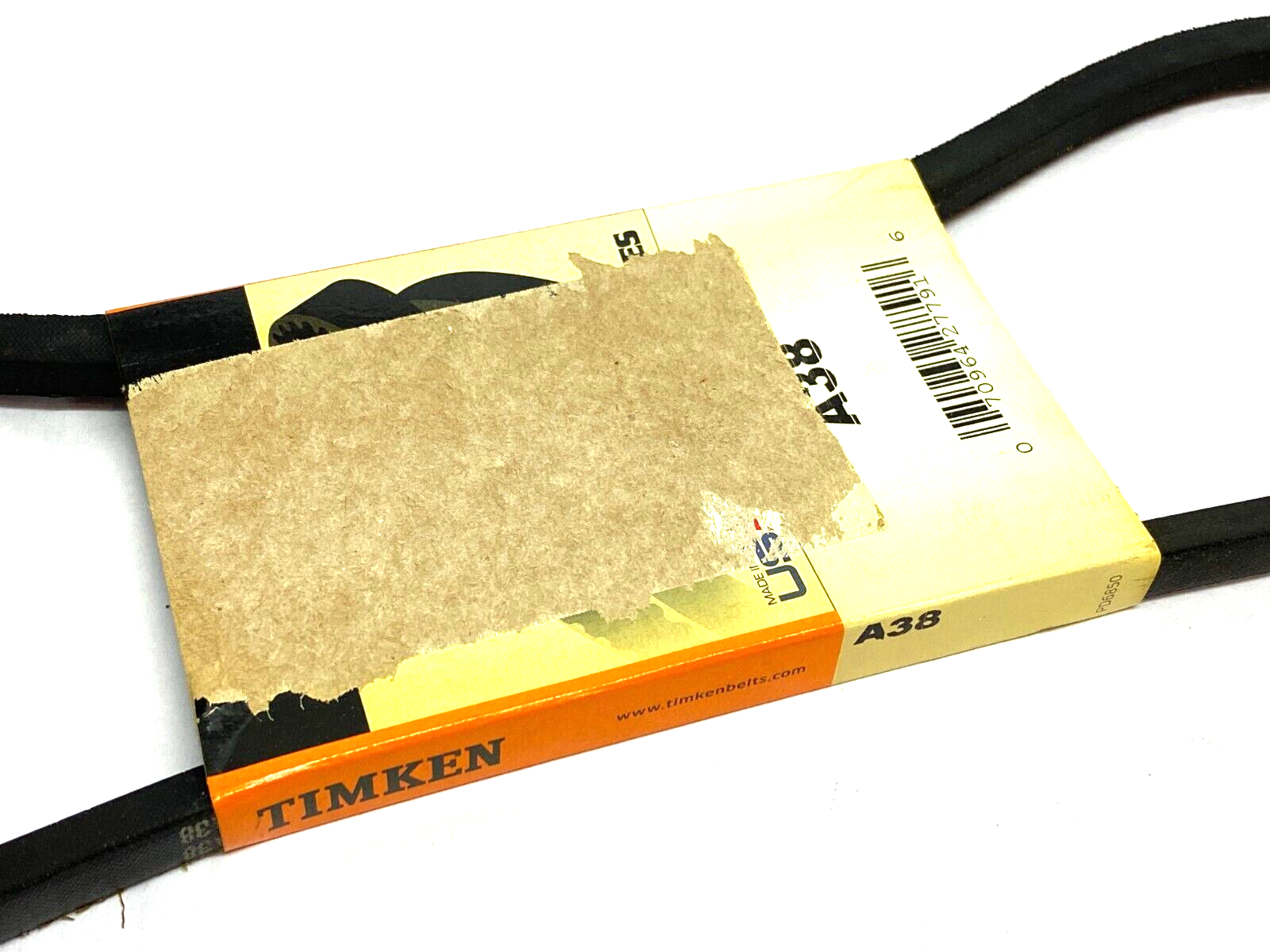Timken Carlisle A38 Super Blue Ribbon Timing V-Belt - Maverick Industrial Sales