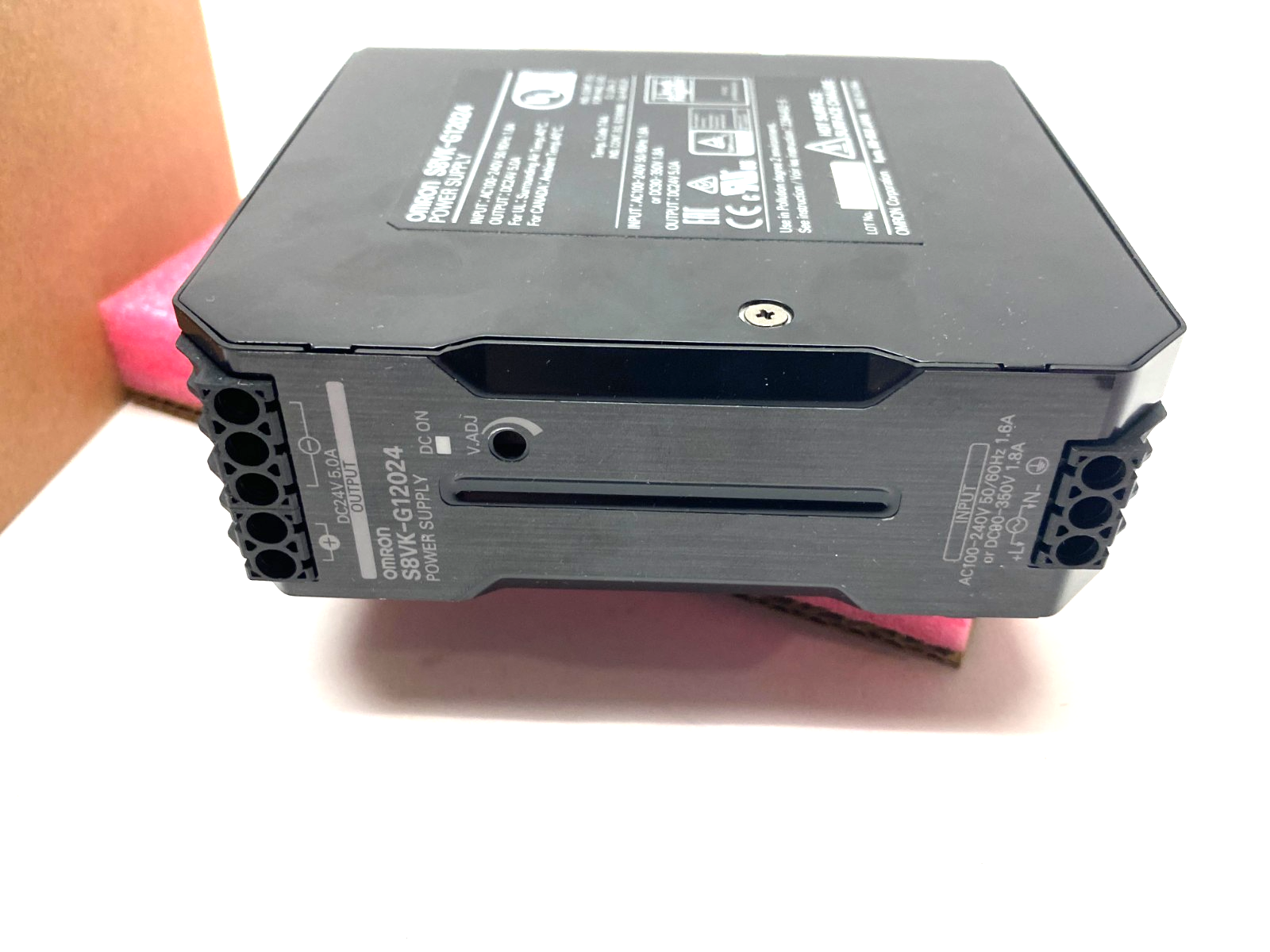 Omron S8VK-G12024 Power Supply Unit 100-240VAC Input, 24VDC Output - Maverick Industrial Sales