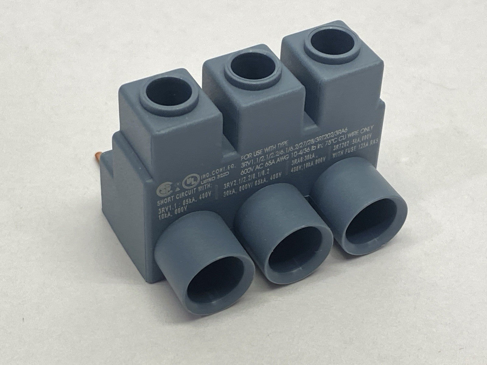 Siemens 3RV2925-5EB Supply Terminal Block 3-Phase - Maverick Industrial Sales