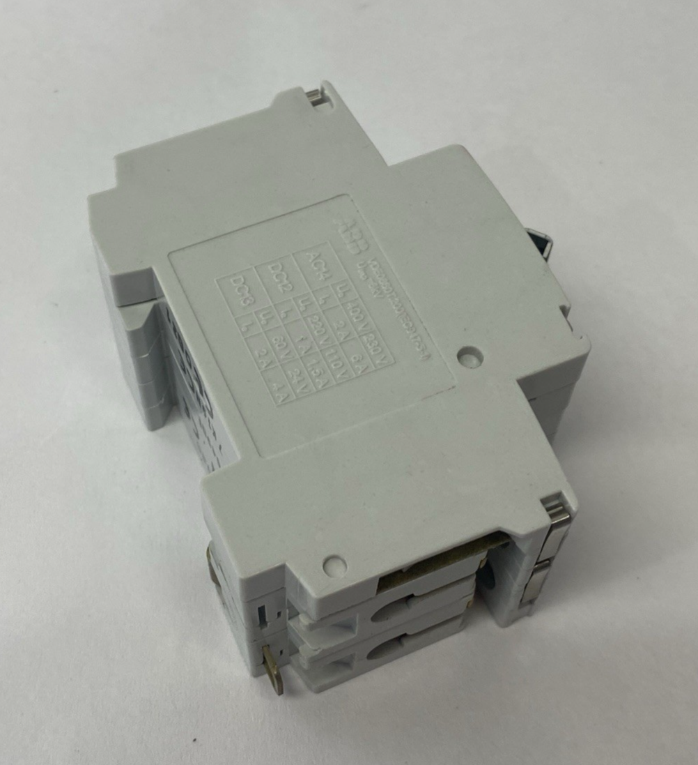 S271-NA K16 A | ABB Miniature Circuit Breaker 2-Pole w/ Auxiliary Contact - Used - Maverick Industrial Sales