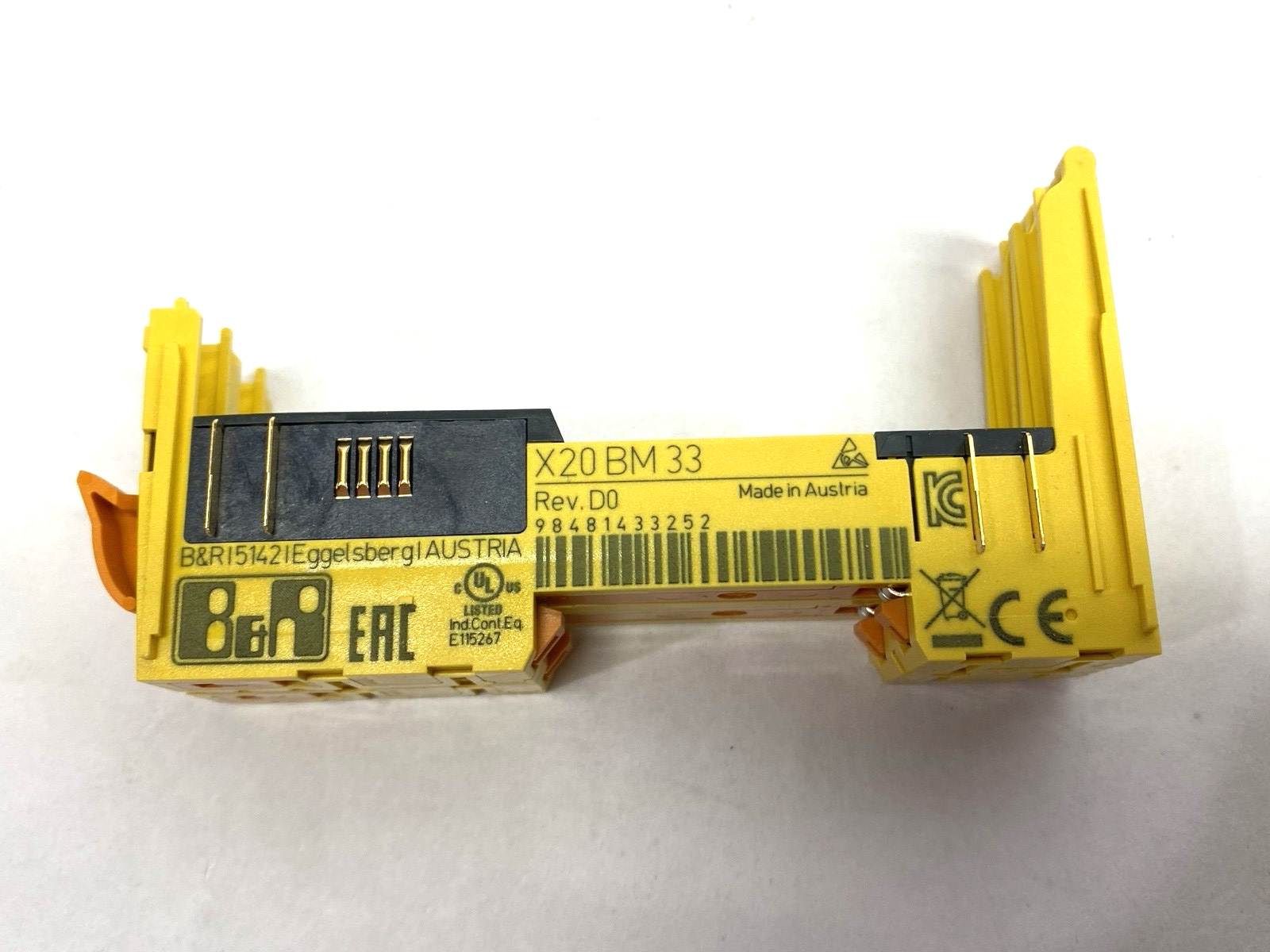 X20BM33 | B&R Automation Rev. D0 I/O Base Bus Module - New – Open box - Maverick Industrial Sales