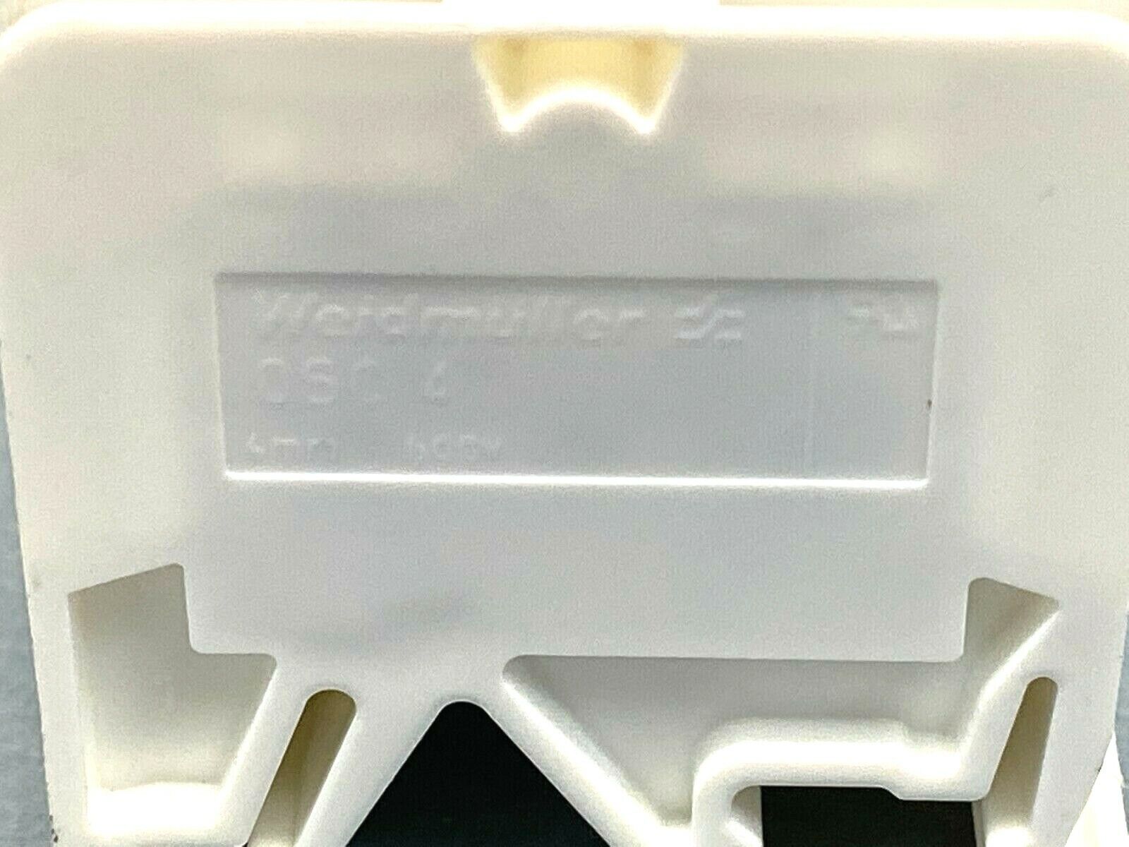 Weidmuller 0SC 4 White Terminal Block LOT OF 10 - Maverick Industrial Sales