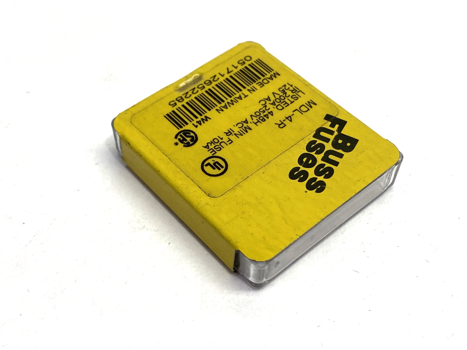 Cooper Bussmann MDL-4-R Miniature Fuse 4A 250VAC PACKAGE OF 5 - Maverick Industrial Sales