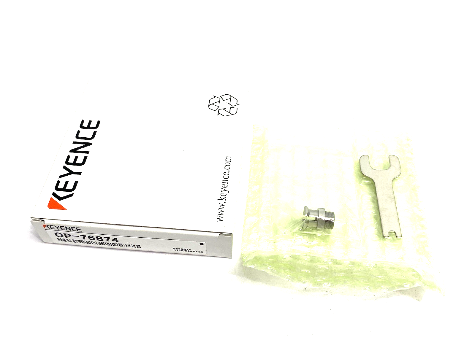 Keyence OP-76874 Head Mounting Bracket A, for Digital Contact Sensor - Maverick Industrial Sales