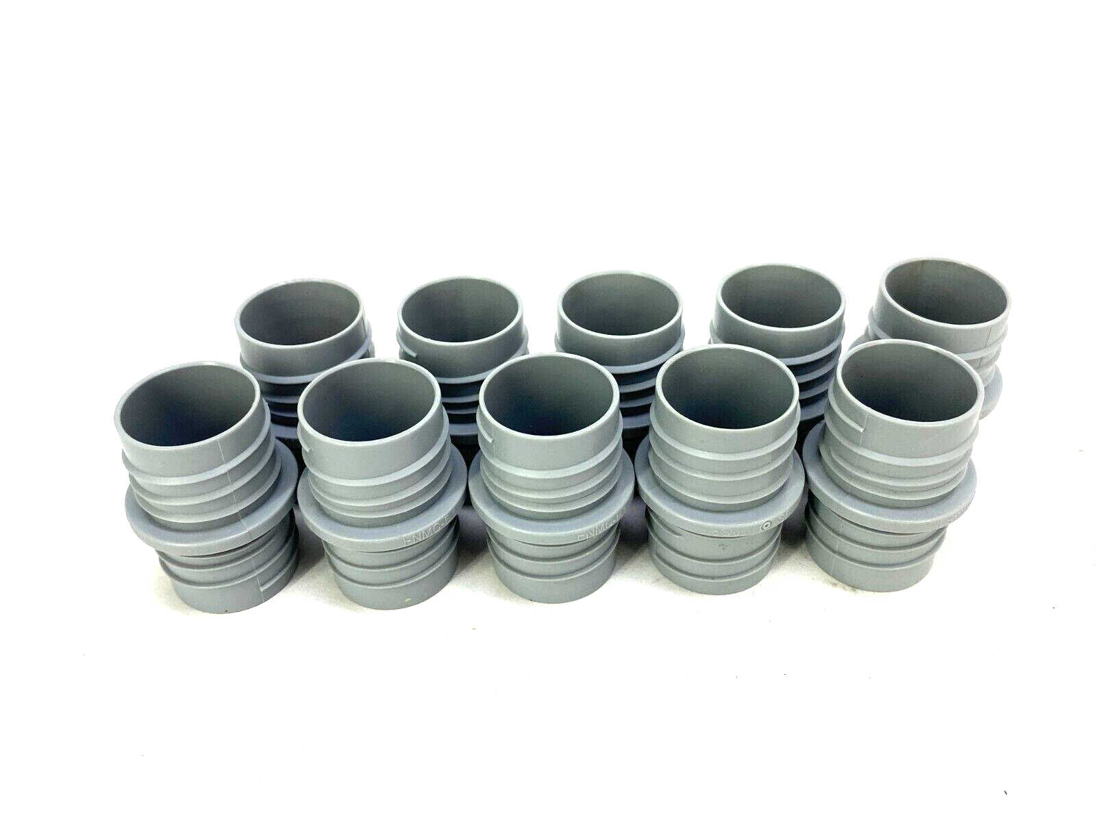 9106K92 Flexible Conduit Twist-In Male Connector 3/4" Gray Plastic LOT OF 10 - Maverick Industrial Sales