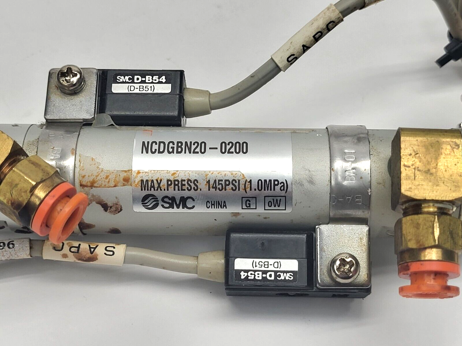 SMC NCDGBN20-0200 Pneumatic Cylinder - Maverick Industrial Sales