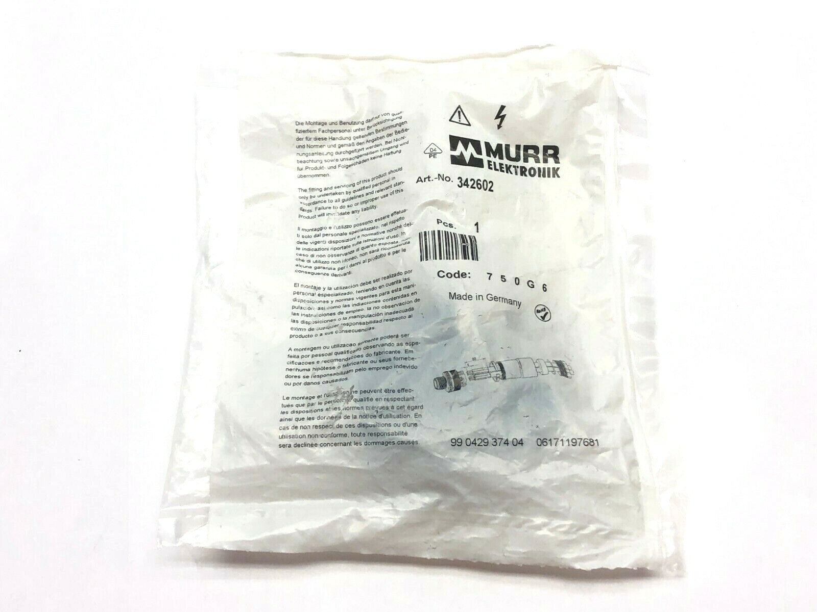 Murr Elektronik 342602 Field Wireable Connector - Maverick Industrial Sales