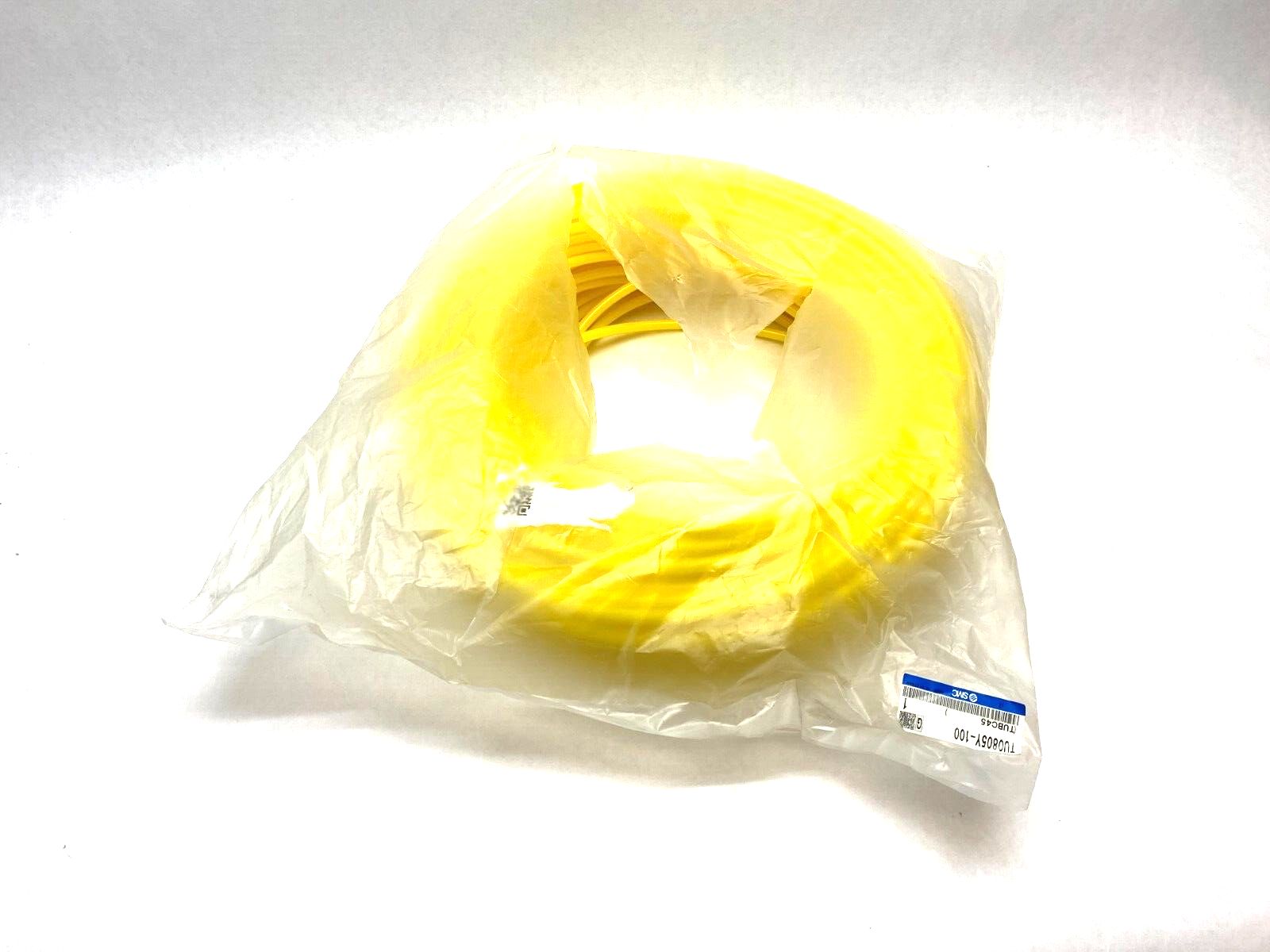 SMC TU0805Y-100 Polyurethane Tubing Yellow 8mm PKG OF ABOUT 100 FOOT - Maverick Industrial Sales