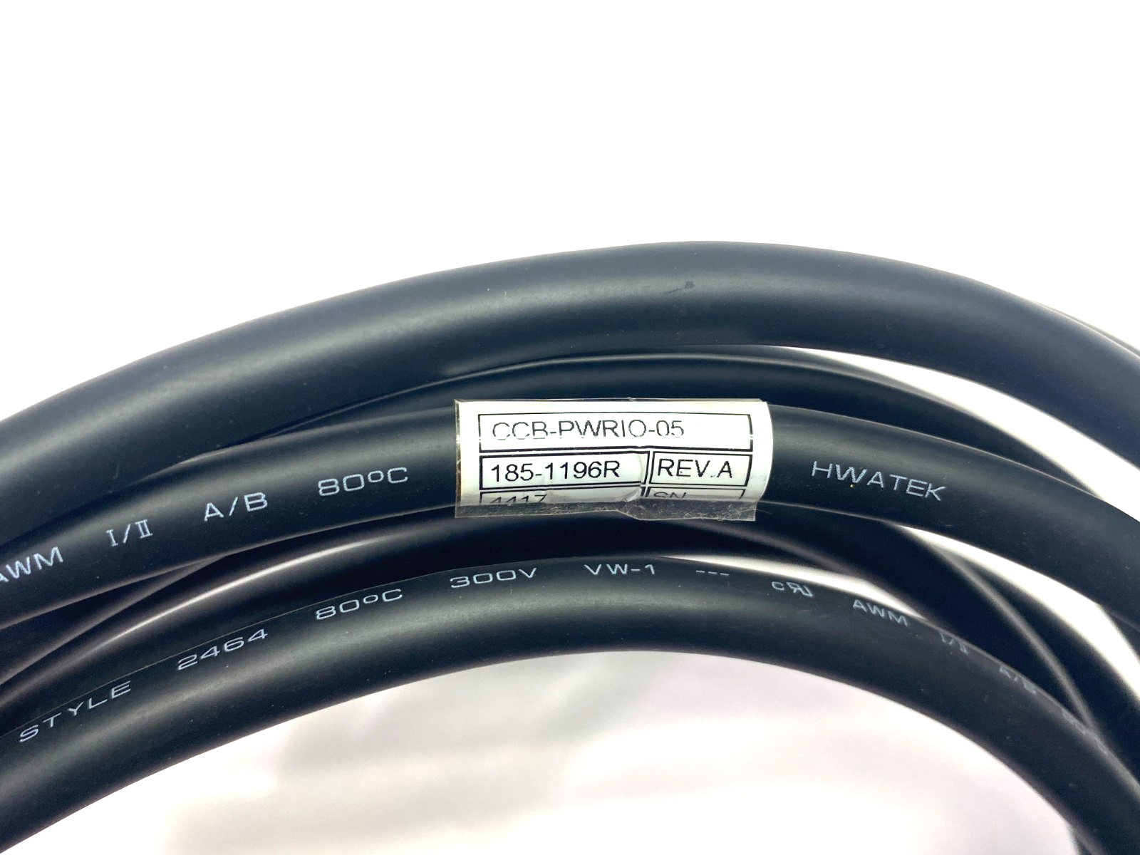 Cognex CCB-PWRIO-05 Single Ended Power and I/O Breakout Cable 185-1196R - Maverick Industrial Sales