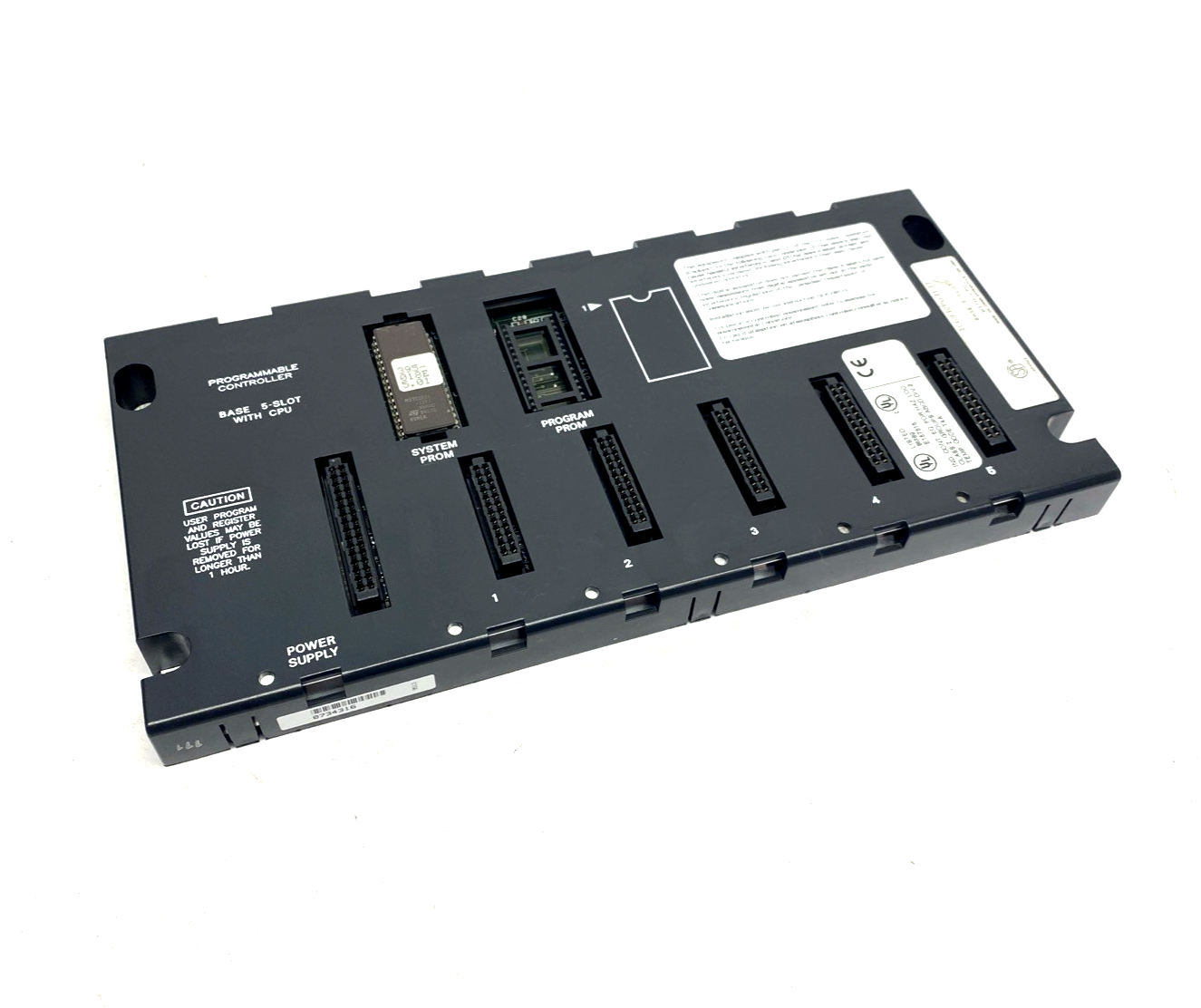 GE Fanuc IC693CPU313J 5-Slot PLC Base With Embedded CPU - Maverick Industrial Sales
