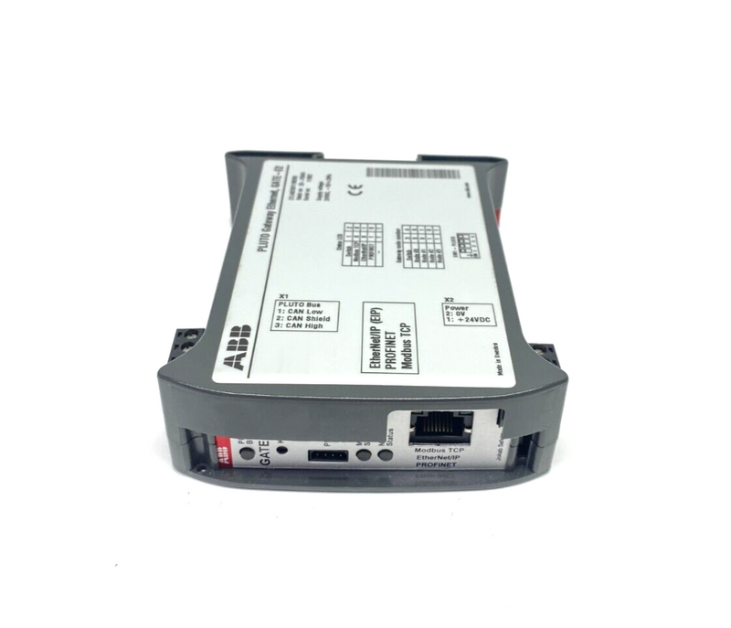 ABB 2TLA020071R8300 PLUTO Gateway Ethernet, GATE-E2 24VDC - Maverick Industrial Sales