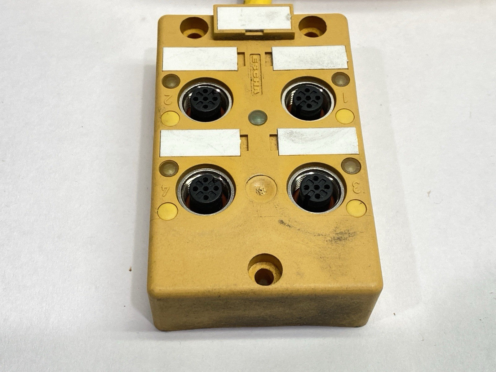 VB 40-P7X5-5 | Turck 4-Port Junction Box Female M12 5-Pin U7008 CUT CORD - Used - Maverick Industrial Sales
