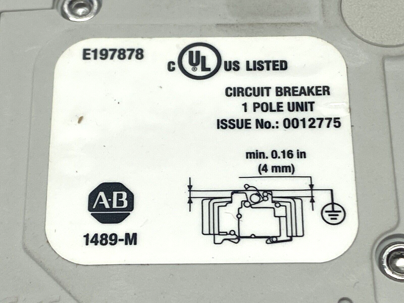 Allen Bradley 1492-M1C080 Ser. D Circuit Breaker 8A - Maverick Industrial Sales