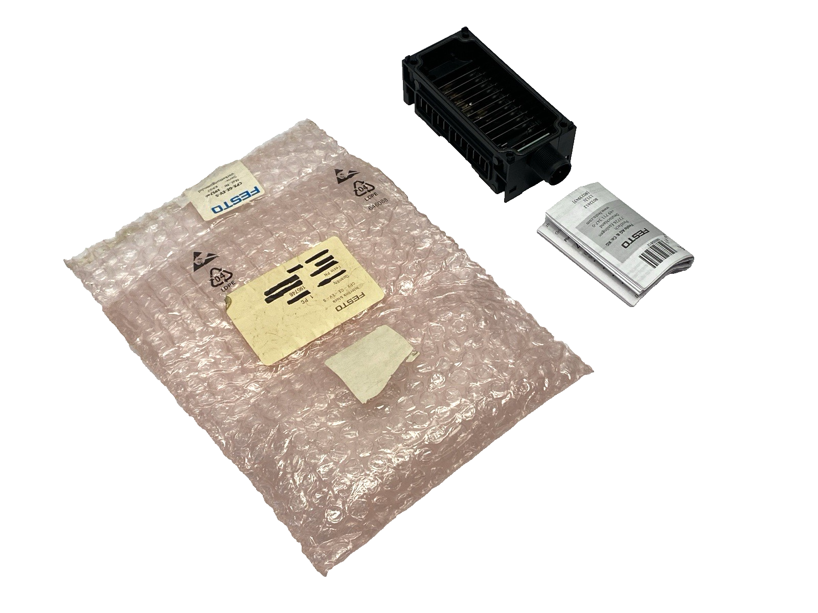 Festo CPX-GE-EV-S Interlinking Block 195746 - Maverick Industrial Sales