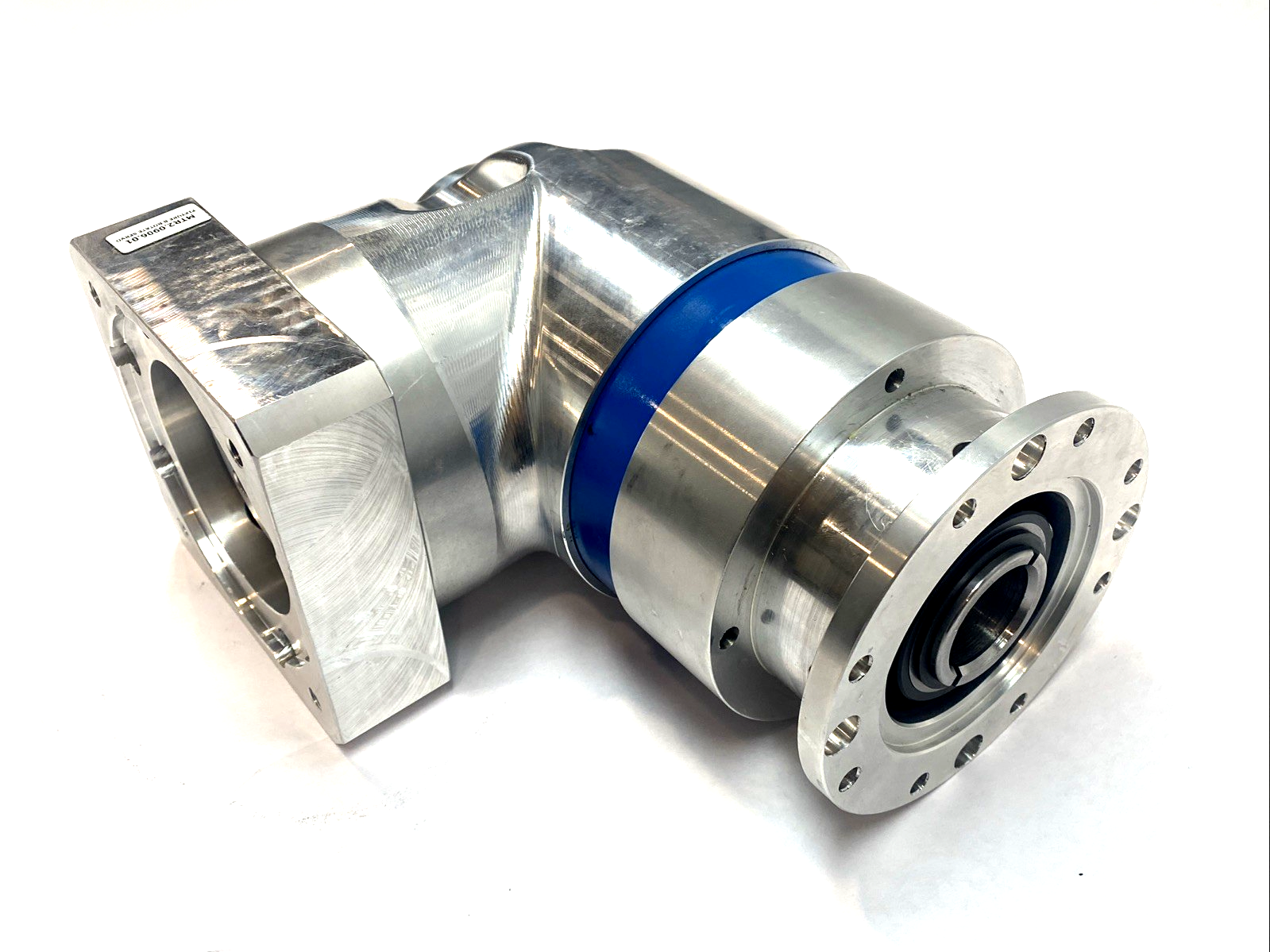 80130309 | GAM Right Angle Gearbox 10:1 Hollow Shaft 118mm EPR-H-118-010H - Used - Maverick Industrial Sales