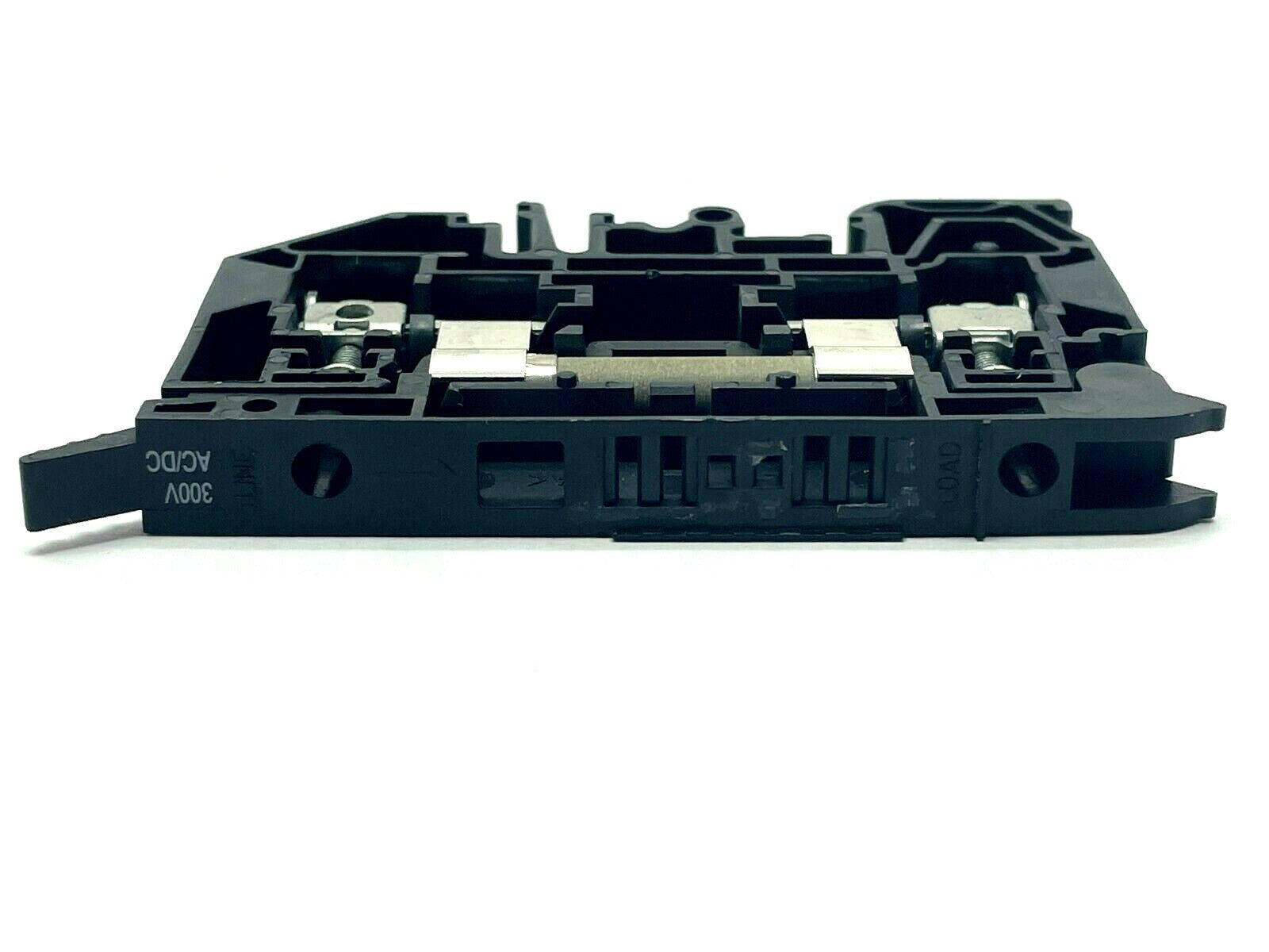 Allen Bradley 1492-H6 Terminal Block Fuse Holder 15A 300V AC/DC Black - Used - Maverick Industrial Sales