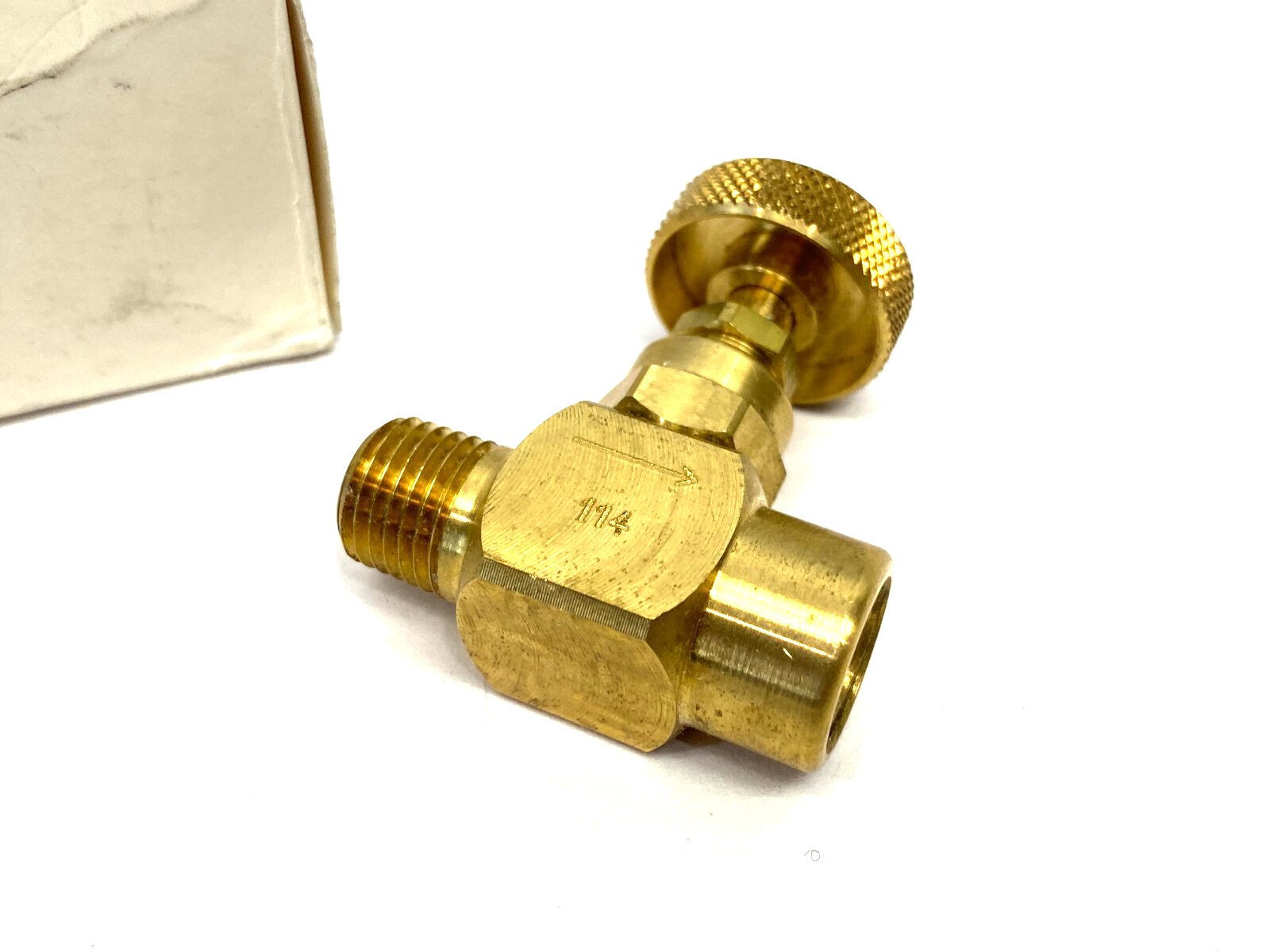 Norgren 17-001-114 Brass Needle Valve - Maverick Industrial Sales