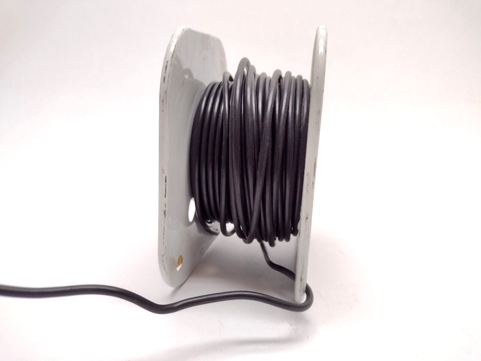 Belden 8527 010100 12 AWG Black PVC Hookup Wire Tin CU 1000V, 1lb-14oz Spool - Maverick Industrial Sales