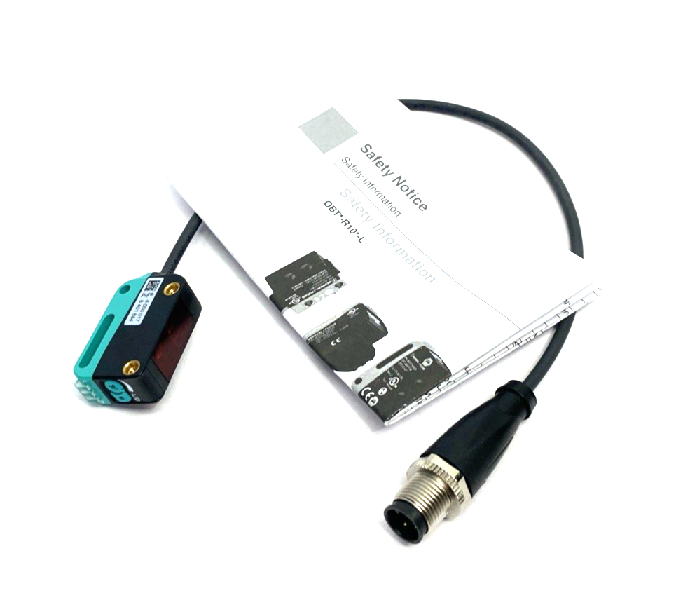 Pepperl+Fuchs OBT300-R100-2EP-IO-0,3M-V1-L Triangulation Sensor(BGS) 267075-0088 - Maverick Industrial Sales