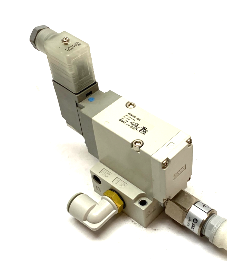 VP544-5DZ1-03NA | SMC Solenoid Valve, 3-Port Pilot Poppet Type, 3/8" Ports - New – Open box - Maverick Industrial Sales