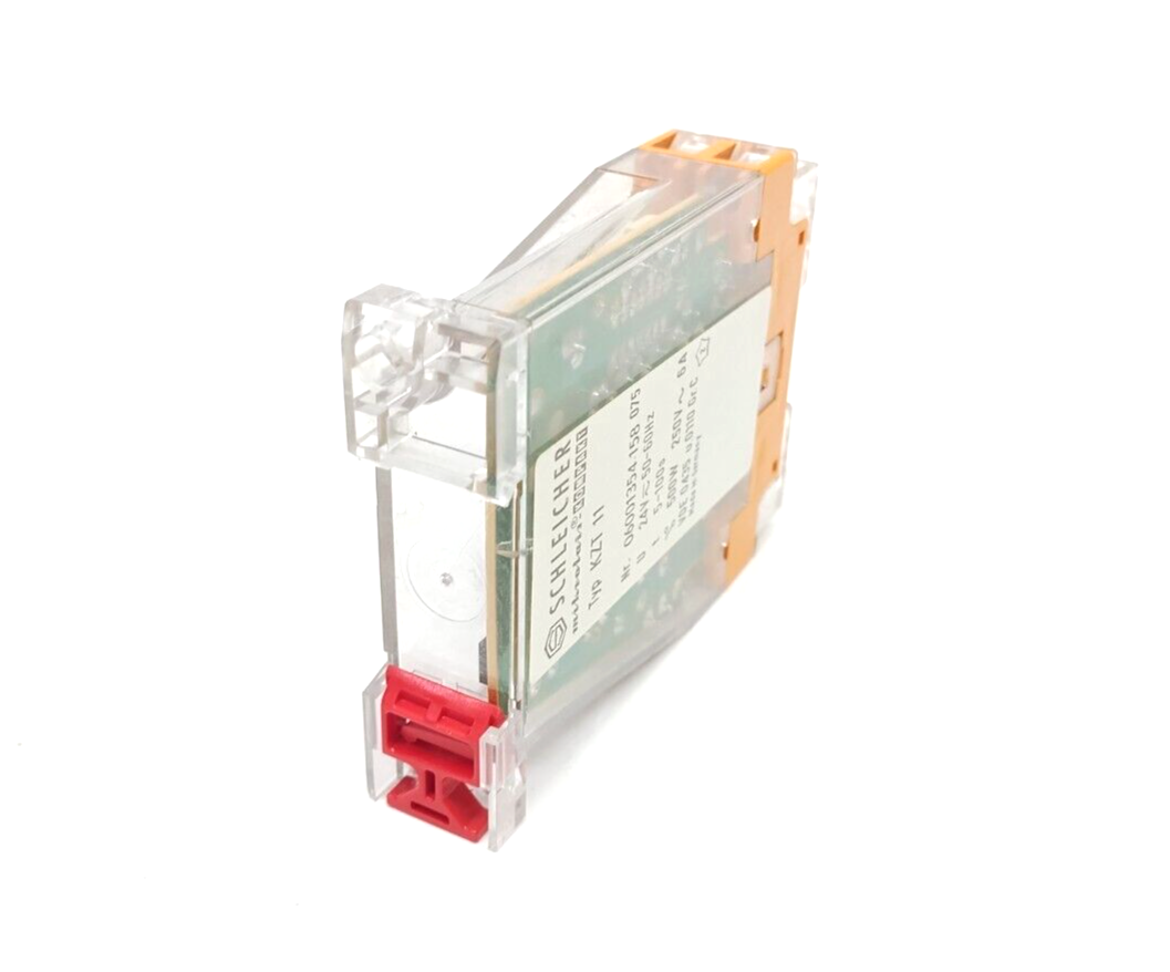 Schleicher KZT 11 Time Relay 24V 500W 6A 5s - 100s - Maverick Industrial Sales
