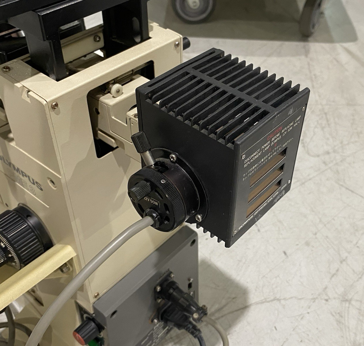 PME 3 | Olympus Metallurgical Microscope, 5-Position Scope Head, TH3 Power Supply - Used - Maverick Industrial Sales