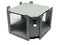 Hoffman F66LC Cross Fitting Lay-In Hinged-Cover 6.00x6.00 Gray Steel - Maverick Industrial Sales