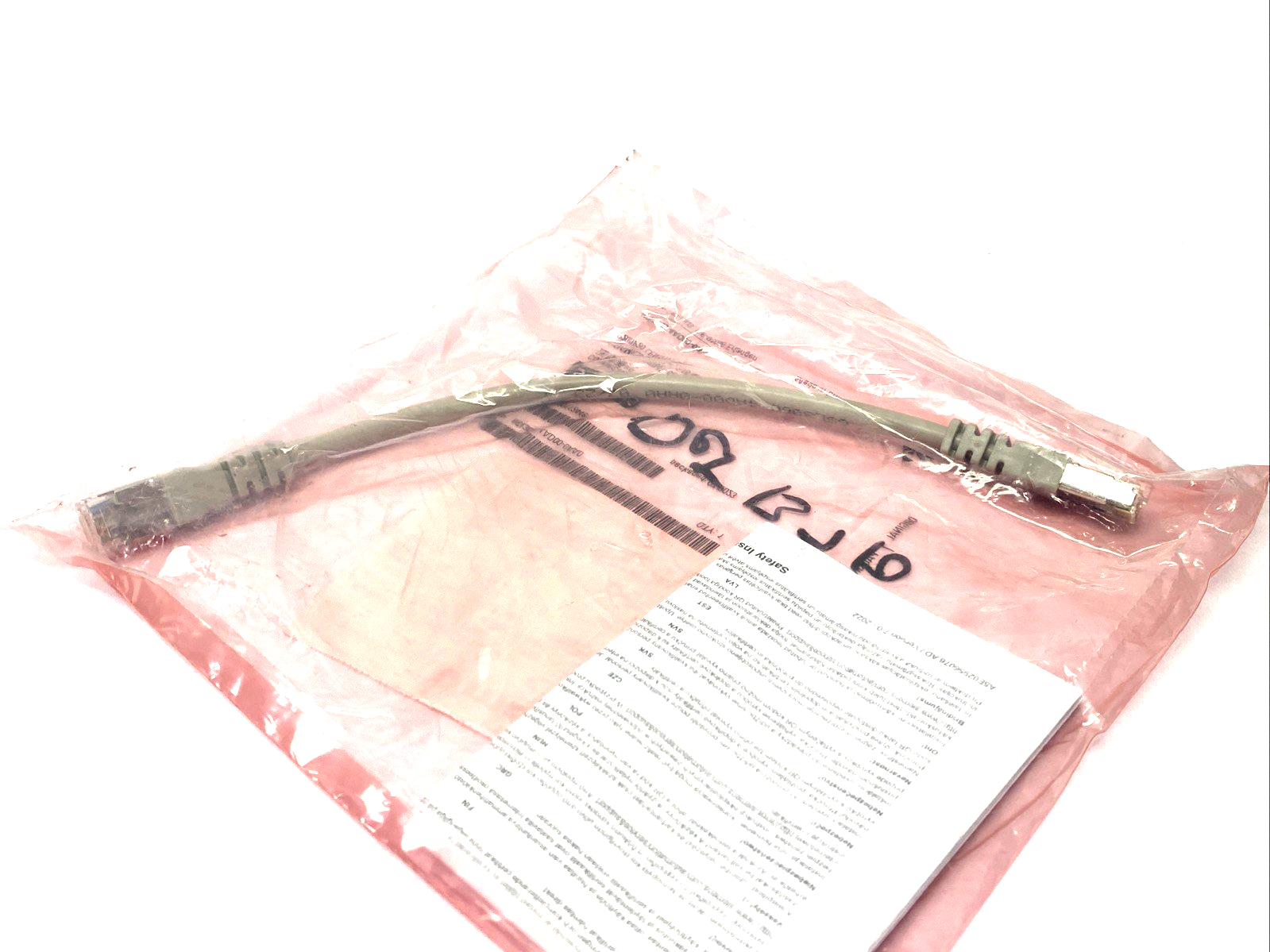 Siemens 6SL3060-4AD00-0AA0 SINAMICS DRIVE-CLIQ Cable RJ45 0.16m - Maverick Industrial Sales