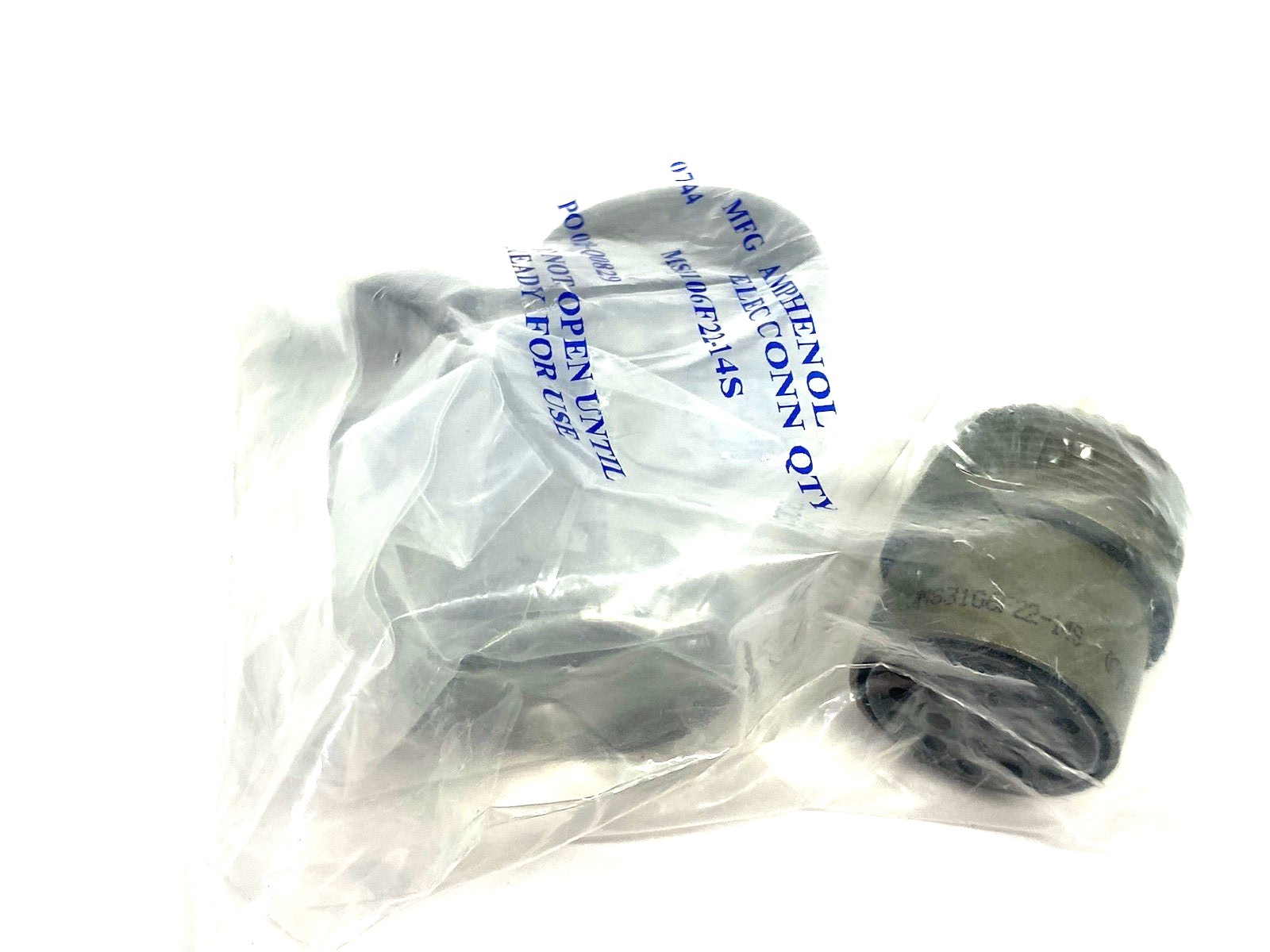 Amphenol MS3106F22-14S Circular Solder Cup Connector Plug 19-Position Female - Maverick Industrial Sales