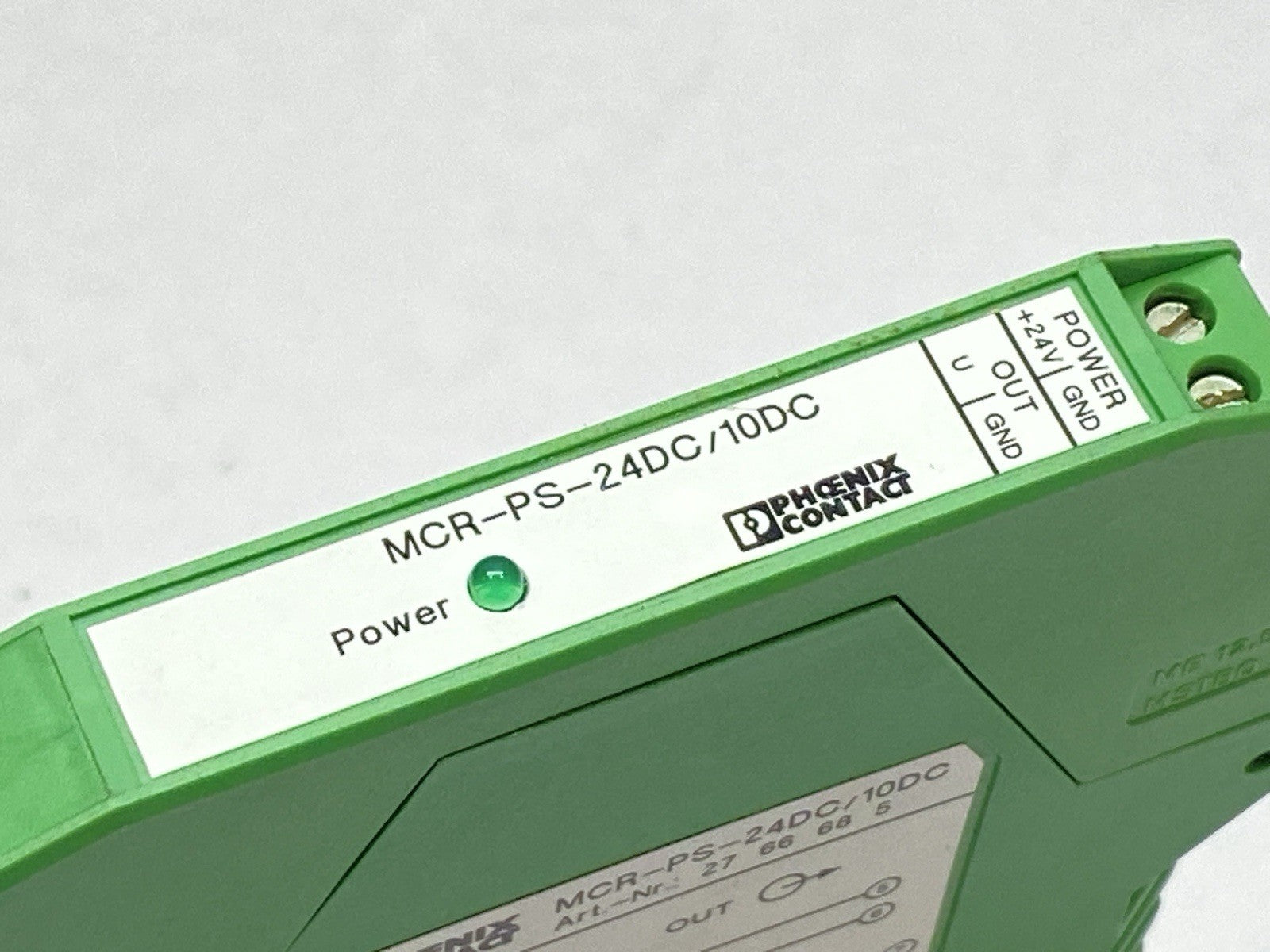 MCR-PS-24DC/10DC | Phoenix Contact Signal Conditioner 2766685 - Used - Maverick Industrial Sales