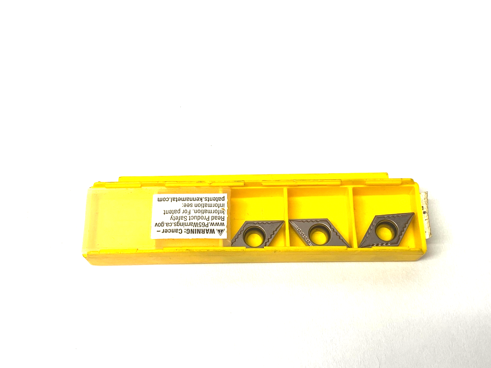 Kennametal 5537444 Screw-On Insert DCMT-UF DCMT11T304UF PKG OF 3 - Maverick Industrial Sales