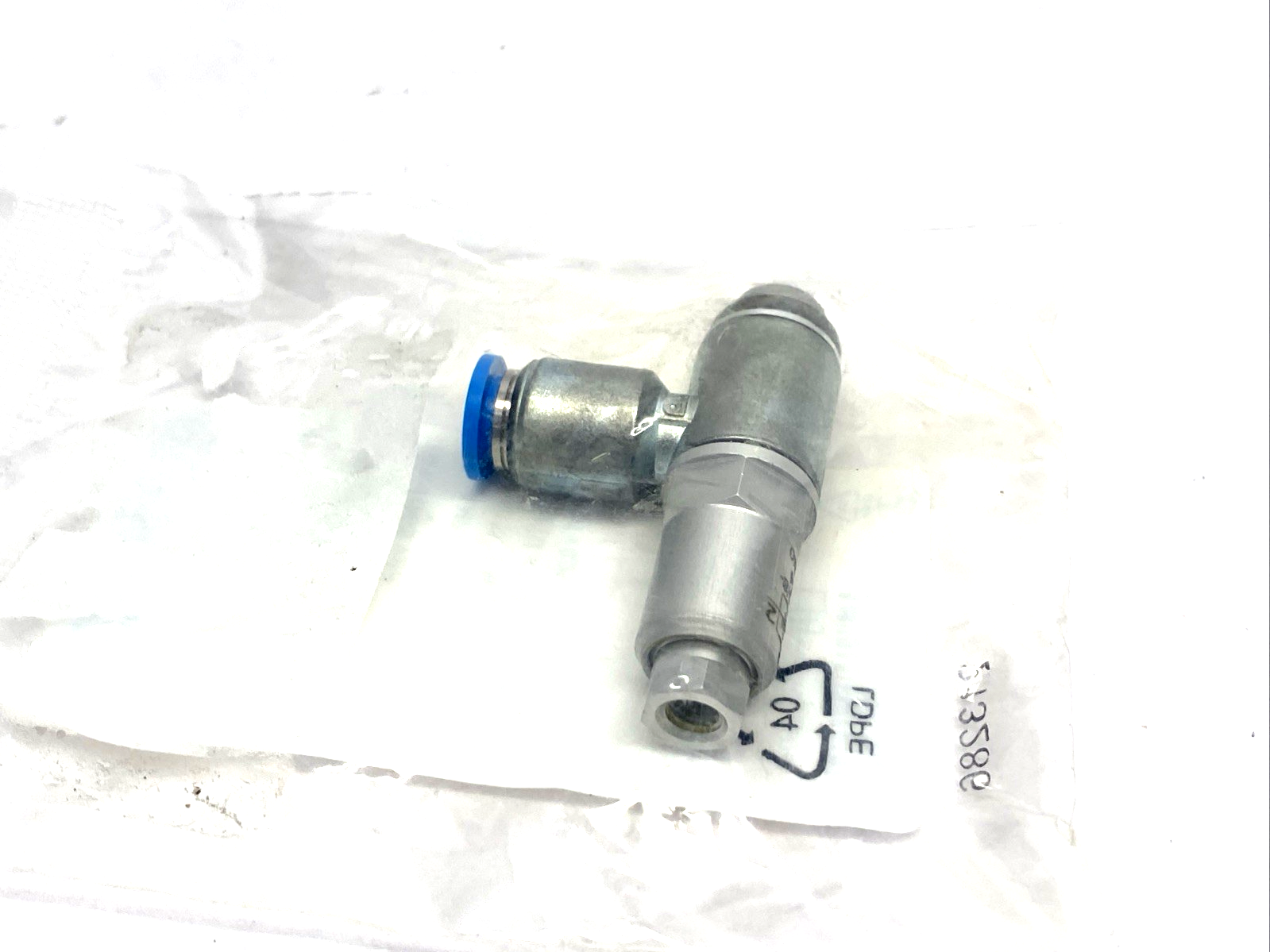 Festo HGL-1/8-QS-6 Piloted Non-Return Valve G1/8 0.5 Bar - 10 Bar 530040 - Maverick Industrial Sales