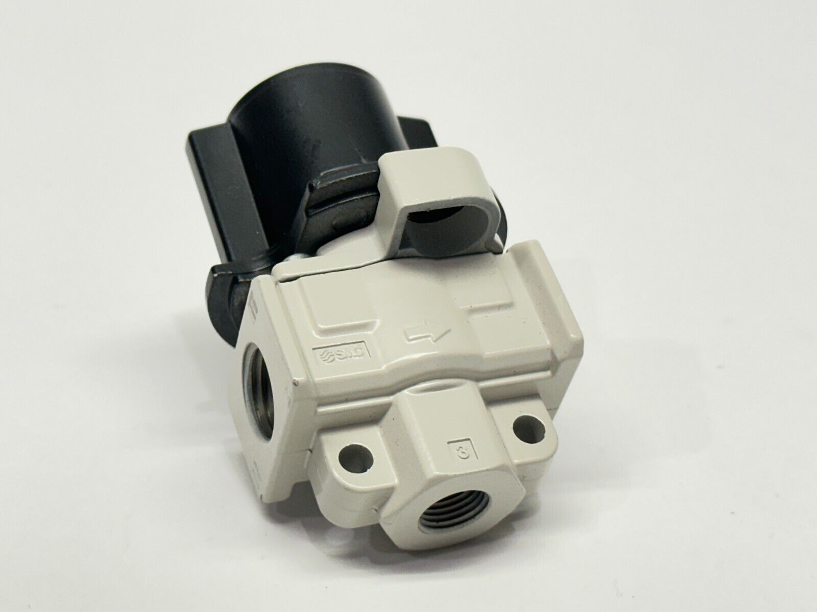 SMC VHS20-N02B-KZ Pneumatic Pressure Release Valve 3-Port 1/4" NPT - Maverick Industrial Sales