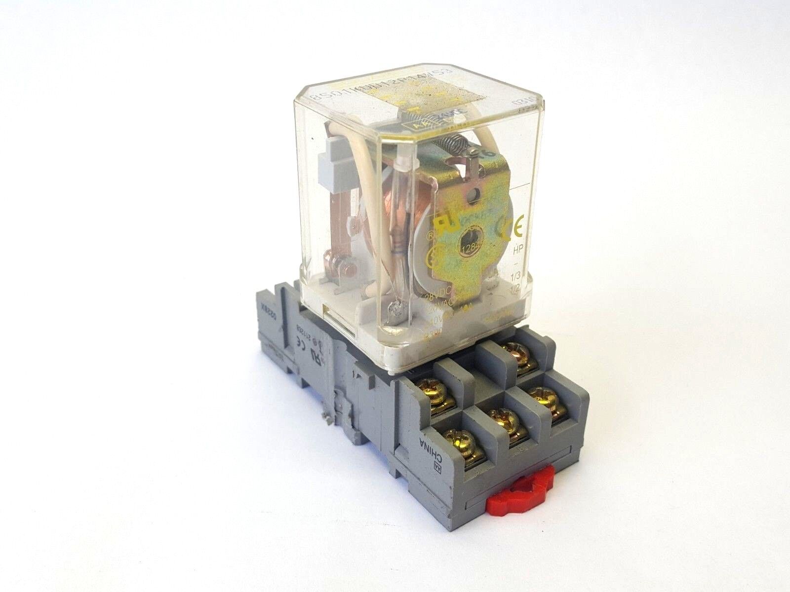 8501KUD12P14V53 8501NR82 | Square D 8501KUD12P14V53 Relay w/8501NR82 Series C Base - Used - Maverick Industrial Sales