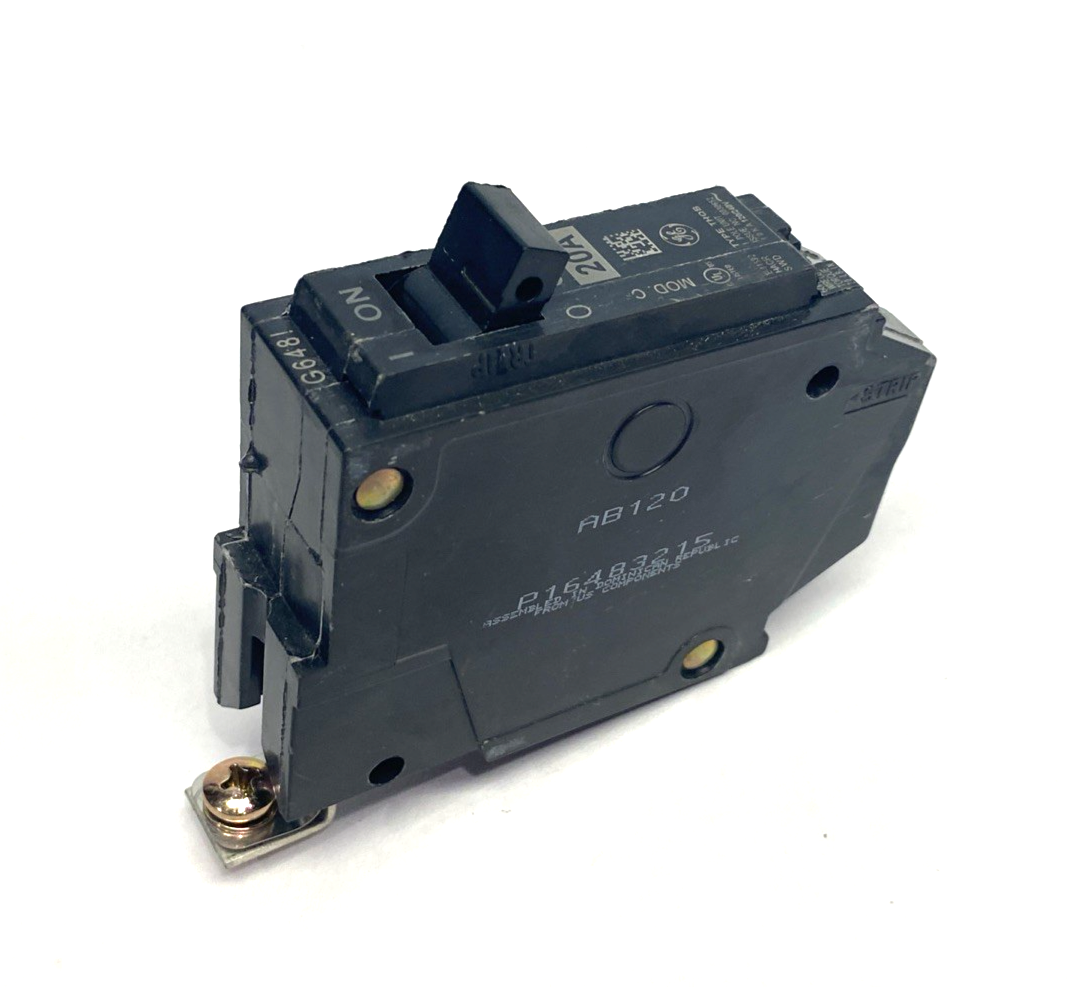 General Electric 30652 20A Circuit Breaker 1-Pole Type THQB HACR SWD, MOD. C - Maverick Industrial Sales