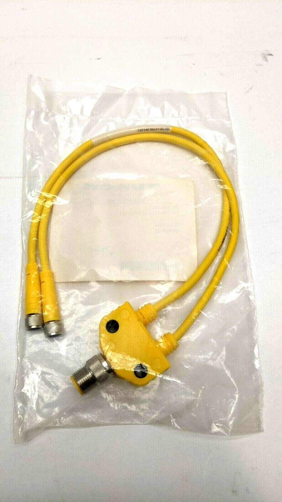Turck VB2-FSM 4.4/2PKG 3M-0.3/0.3 Daisy Chain Splitter U0982-28 - Maverick Industrial Sales